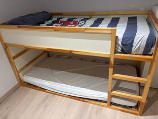 Litera infantil IKEA madera