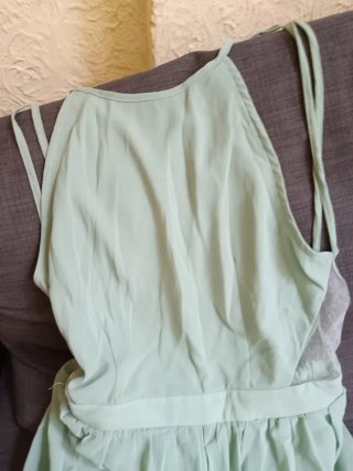 Vestido largo verde
