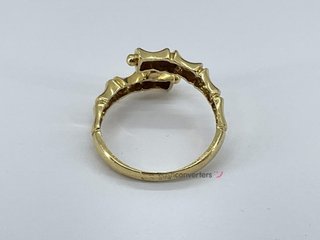 anillo oro 18k
