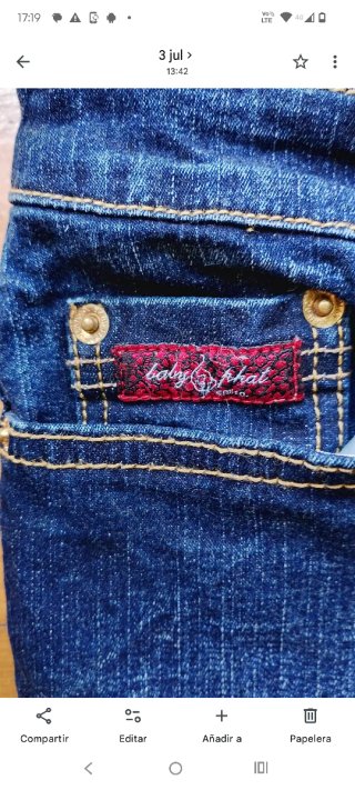 Bermudas vaqueras Baby Phat