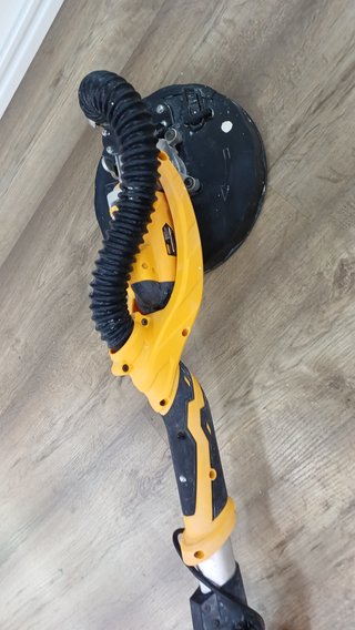 Lijadora Yeso Extensible y Aspirador Karcher