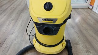 Lijadora Yeso Extensible y Aspirador Karcher