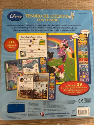 TESORO DE CUENTOS CON SONIDO DISNEY SD TREASURY