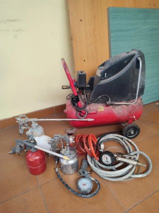Compresor de aire y accesorios