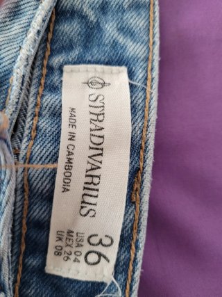 Vaqueros Stradivarius Talla S