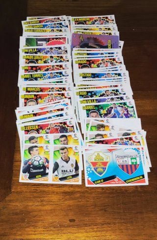 110 cromos Panini Liga 18-19