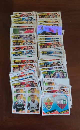 110 cromos Panini Liga 18-19