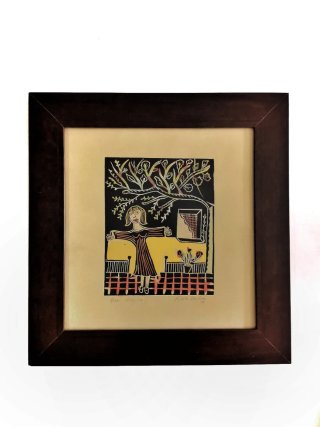 Grabado original Alegría! Roberta Matheu 1/50