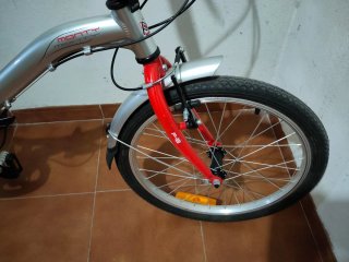 Bicicleta plegable a estrenar