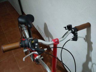 Bicicleta plegable a estrenar