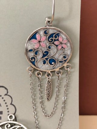 Pendientes artesanales acero inoxidable
