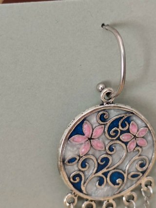 Pendientes artesanales acero inoxidable
