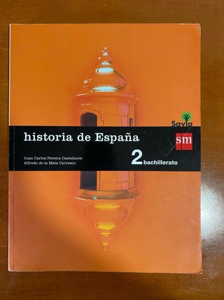 Libro Historia de España 2° Bachillerato