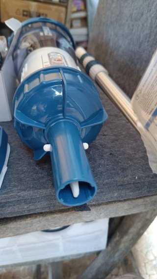 Aspirador Piscina Enhulk Batería Azul/Blanco