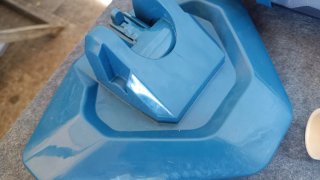 Aspirador Piscina Enhulk Batería Azul/Blanco