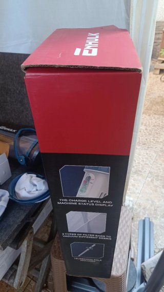 Aspirador Piscina Enhulk Batería Azul/Blanco