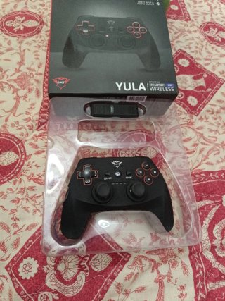 Mando Trust YULA Wireless para PC/PS3