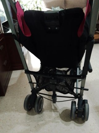 Passeggino Cybex rosa e nero