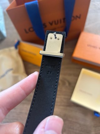Pulsera Louis Vuitton Monogram Slim 22cm