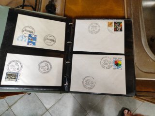 Cartoline con francobolli