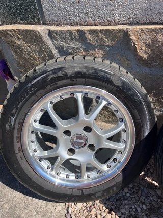 4 Llantas Tuning 15 4 tornillos