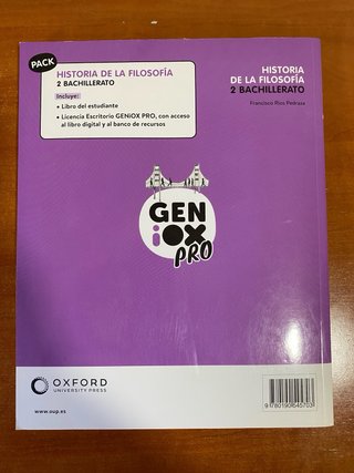 Historia de la Filosofía, 2 Bachillerato, Genio...