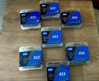 Lote 2 Cadenas KMC X11 Nuevas