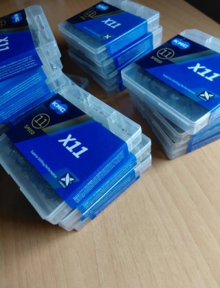 Lote 2 Cadenas KMC X11 Nuevas