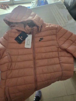 Chaqueta Nike acolchada rosa Talla 3XL