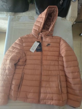 Chaqueta Nike acolchada rosa Talla 3XL