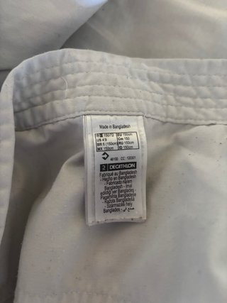 Traje de Karate Blanco Niño