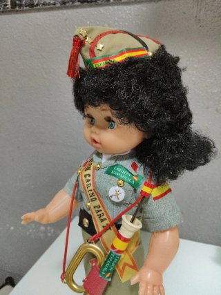 Muñeca legion funcionando militar mili ejercito