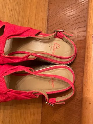 CASTAÑER - sandalias Abbey rojo 36