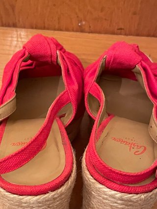 CASTAÑER - sandalias Abbey rojo 36