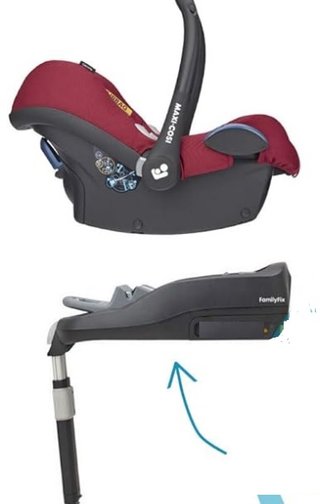 Maxicosi GABOL (ALTA GAMA) con BASE SEGURIDAD! 90€