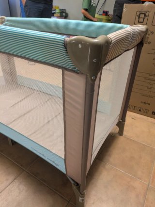 Cuna de viaje plegable Nueva.
