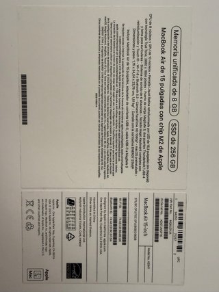 MacBook Air 15” M2 2023 - leer descripción
