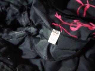 Traje Flamenca Negro y Fucsia Talla L
