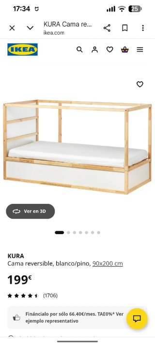 Cama Kura Ikea