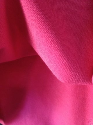Camiseta Crop Top Mujer Shein Fucsia Talla XS