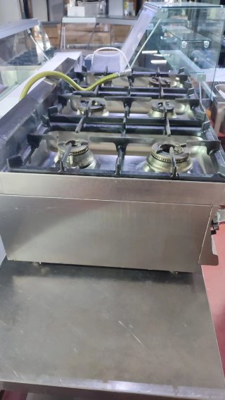 Cocina Industrial Lotus 6 Fuegos Sobremesa 2 mano