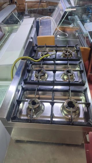 Cocina Industrial Lotus 6 Fuegos Sobremesa 2 mano