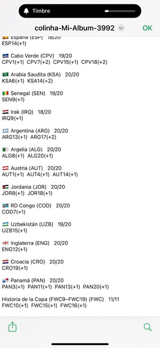 Cromos Mundial 2026