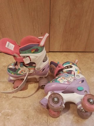 Patines 4 Ruedas Unicornio Talla Ajustable