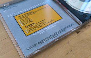 CD Philip Glass Dancepieces