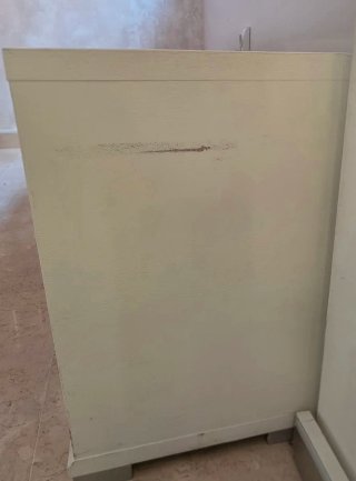 Mueble de salón blanco