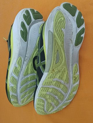 Zapatillas ASICS Pure Gel Negras/Verdes