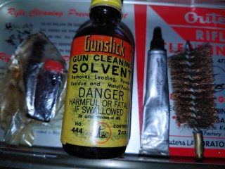 Kit Limpieza Outers Gunslick Rifle 22 Cal.