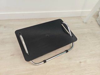Mesa IKEA TROTTEN 120x70 cm + Reposapiés