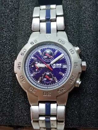 Orologio Breil Cronografo Uomo Blu Argento